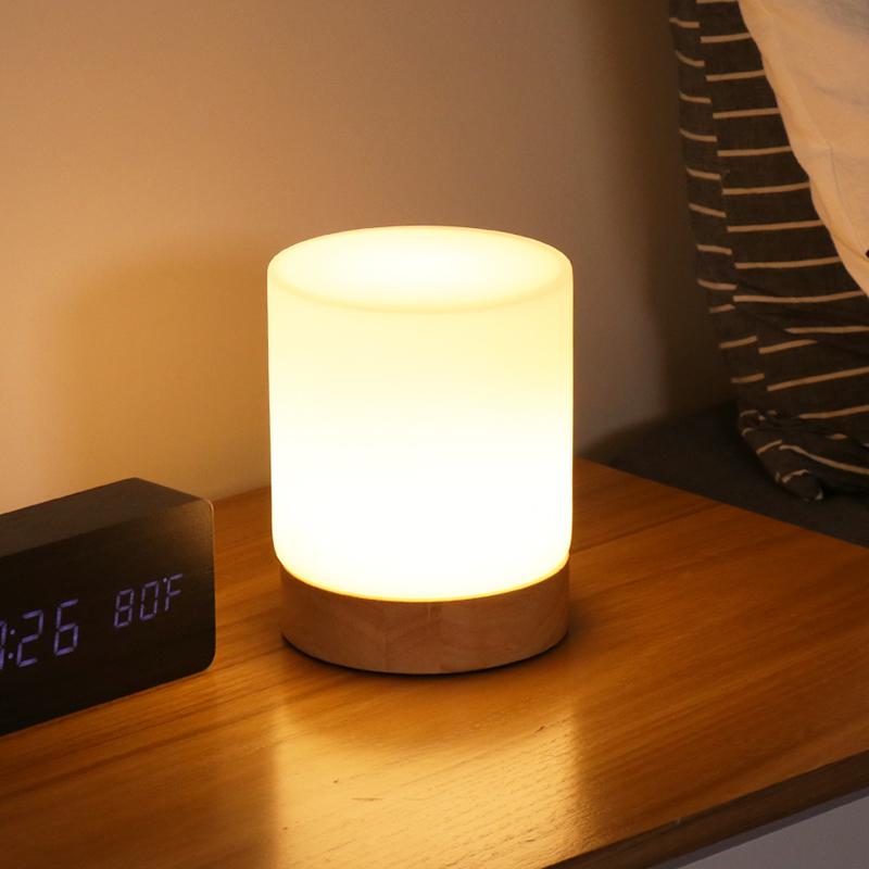 LumiGlow Refined Glass Touch LED Table Lamp