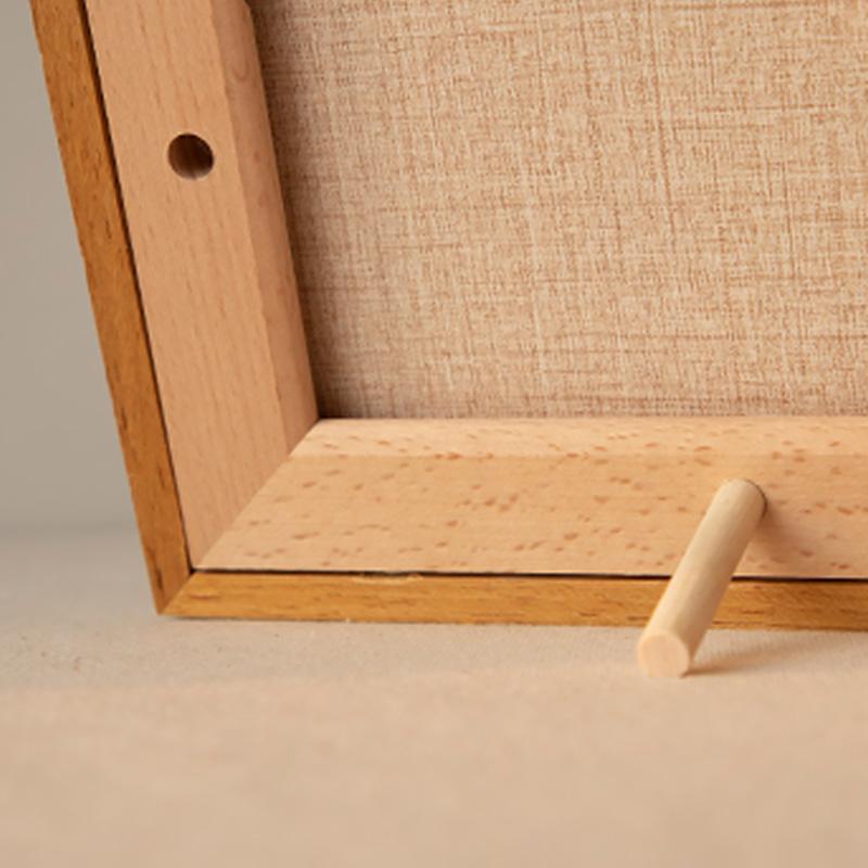 WoodFrame - Elegant Square Wooden Photo Frame