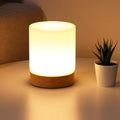 LumiGlow Refined Glass Touch LED Table Lamp