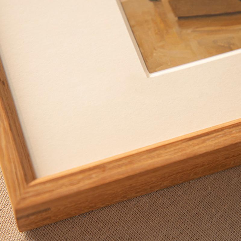 WoodFrame - Elegant Square Wooden Photo Frame