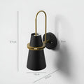 Retro Elegance Wandlamp - EliteAura Luxe Verlichting