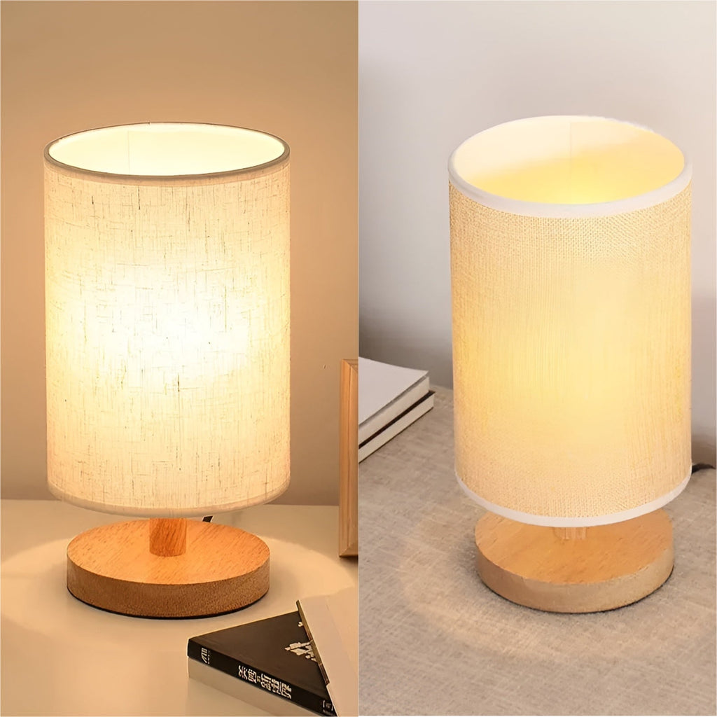 Elegant ZenShade LED - Table Lamp for Luxury Bedroom Lighting