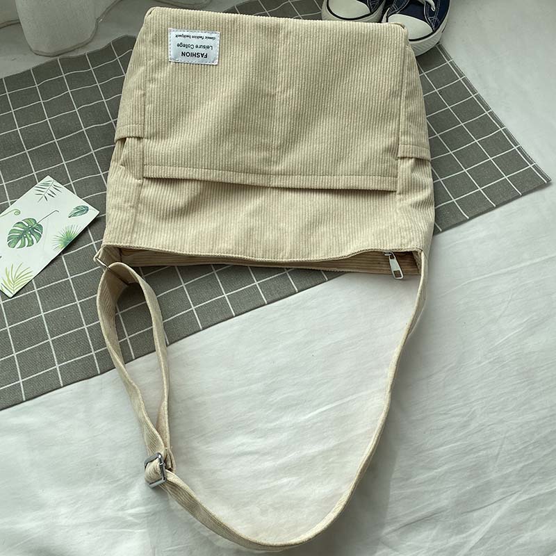 StyleLoom - Luxury Corduroy Shoulder Bag for Women