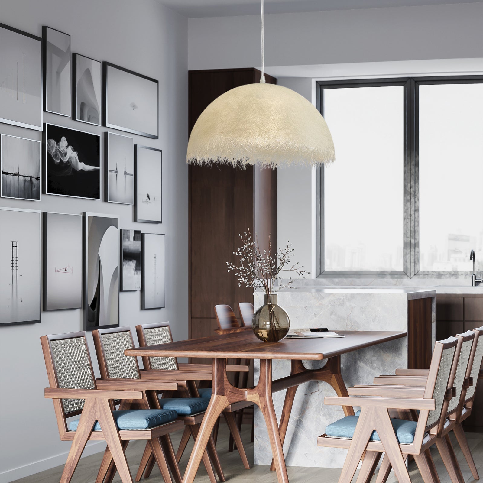 EclatZenith Ceiling Light - Minimalist Chic LED Pendant Lamp