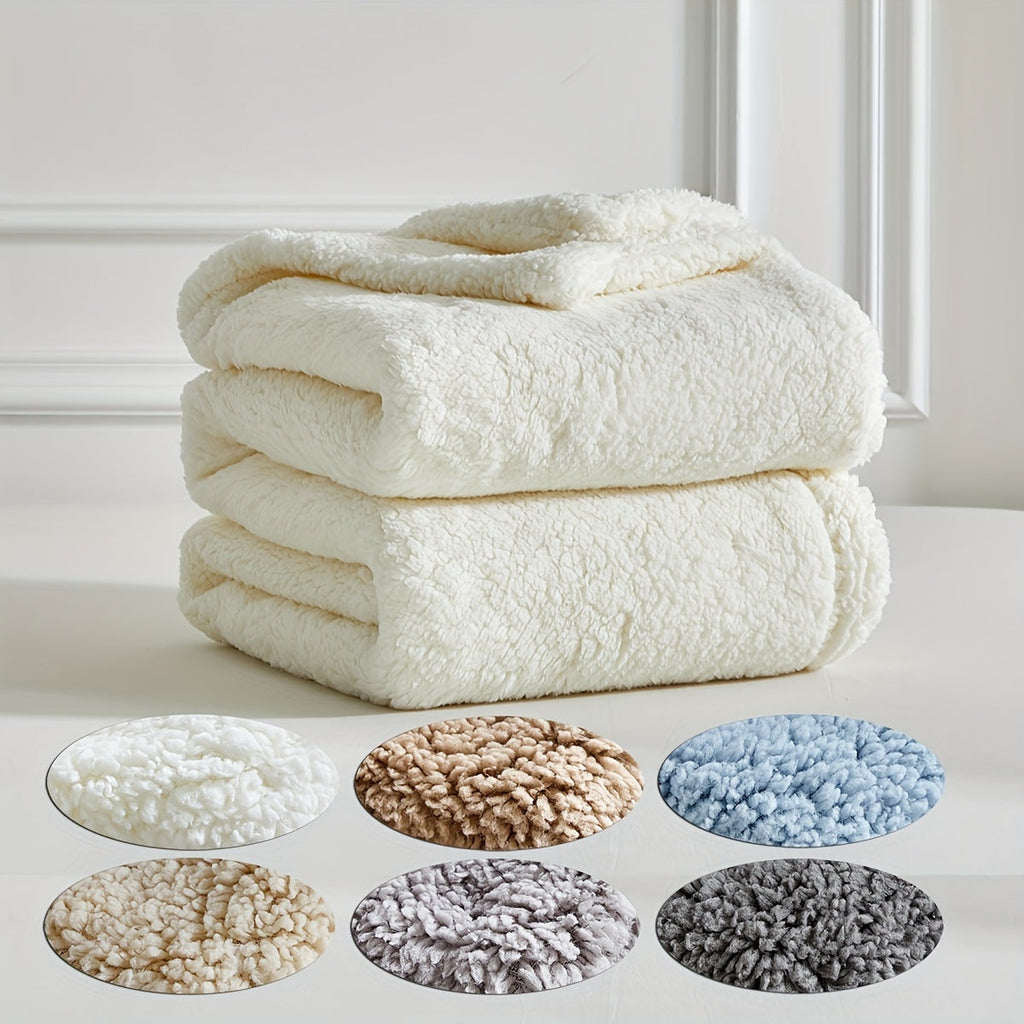 CozyWrap – Luxury Sherpa Fleece Blanket for Winter Days