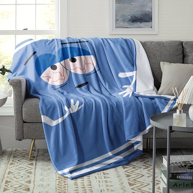 AnimeThrow – Reversible Flannel Blanket for All Seasons