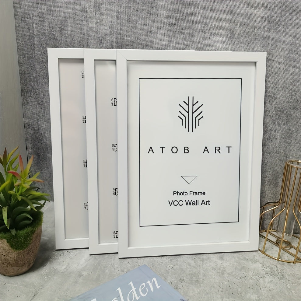 Timeless Memories - Set of 3 Wooden Photo Frames