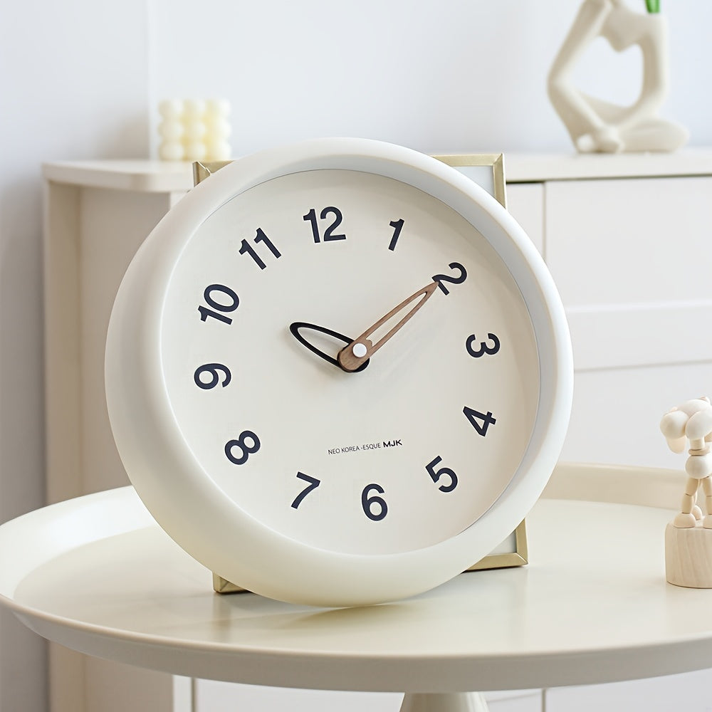 SilenceTime Clock – Elegant 10-Inch Wall Clock for Home