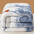 CozyCartoon Fleece Blanket - Soft and Cheerful