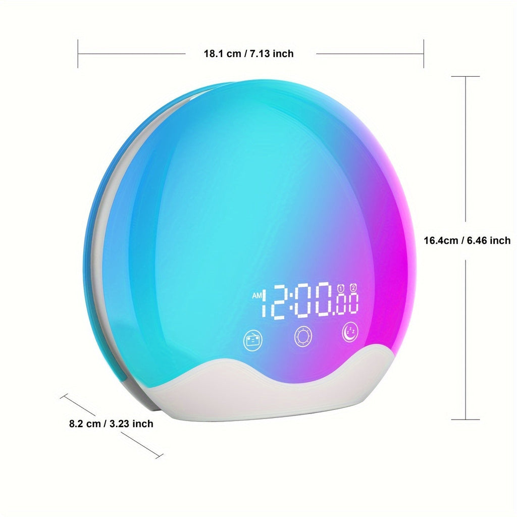 HaloRise Lamp - Touch Control Sunrise & Night Light