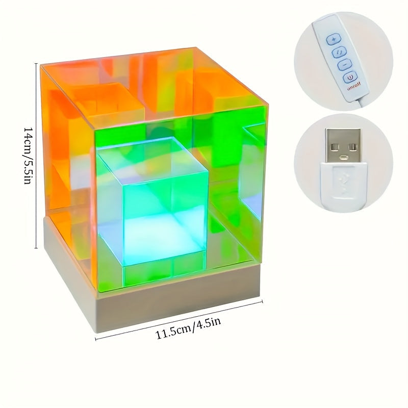 LumiSky - Adjustable Starry Sky Geometric Table Lamp