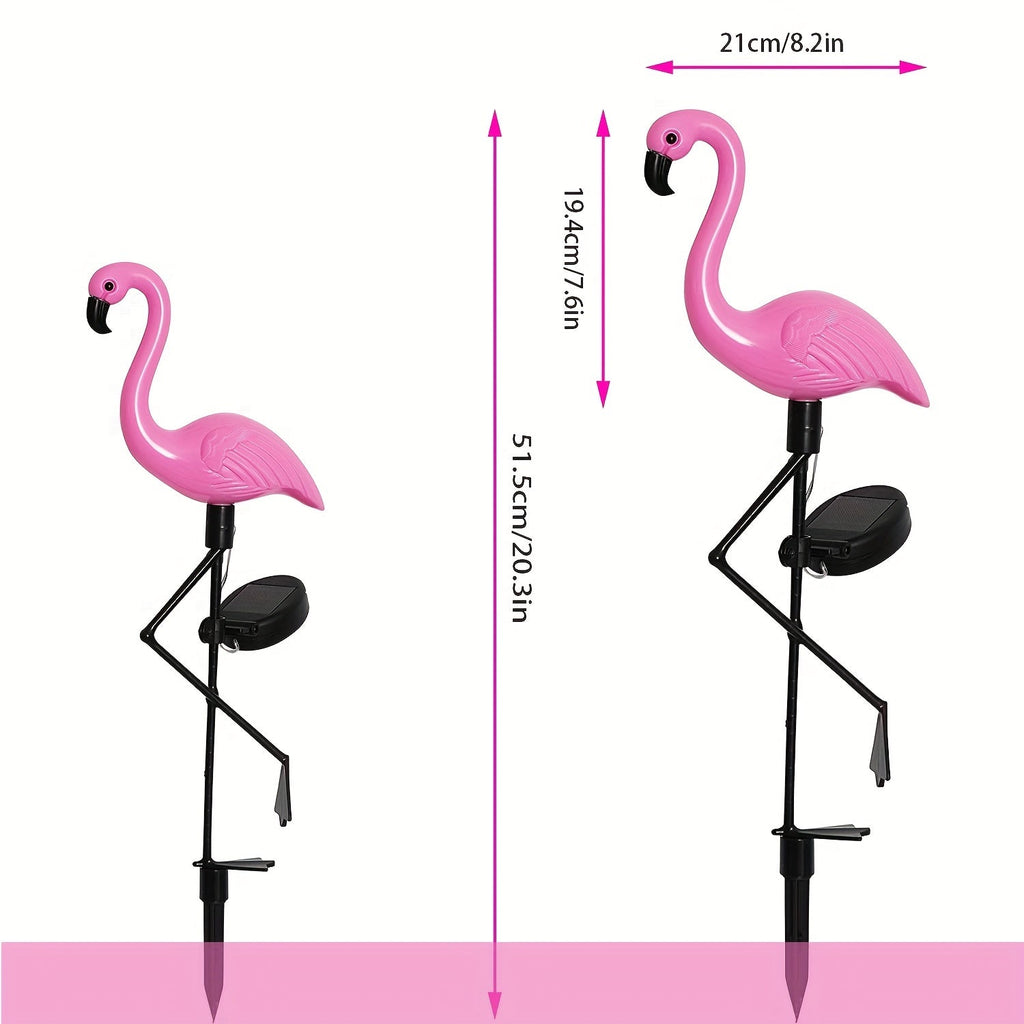 Solar Flamingo Light - Elegant Solar-Powered Flamingo Garden Lamp
