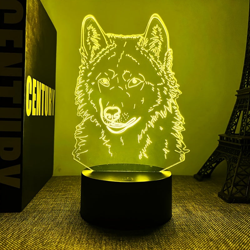 WolfLicht – 3D Mood Light with Touch Function