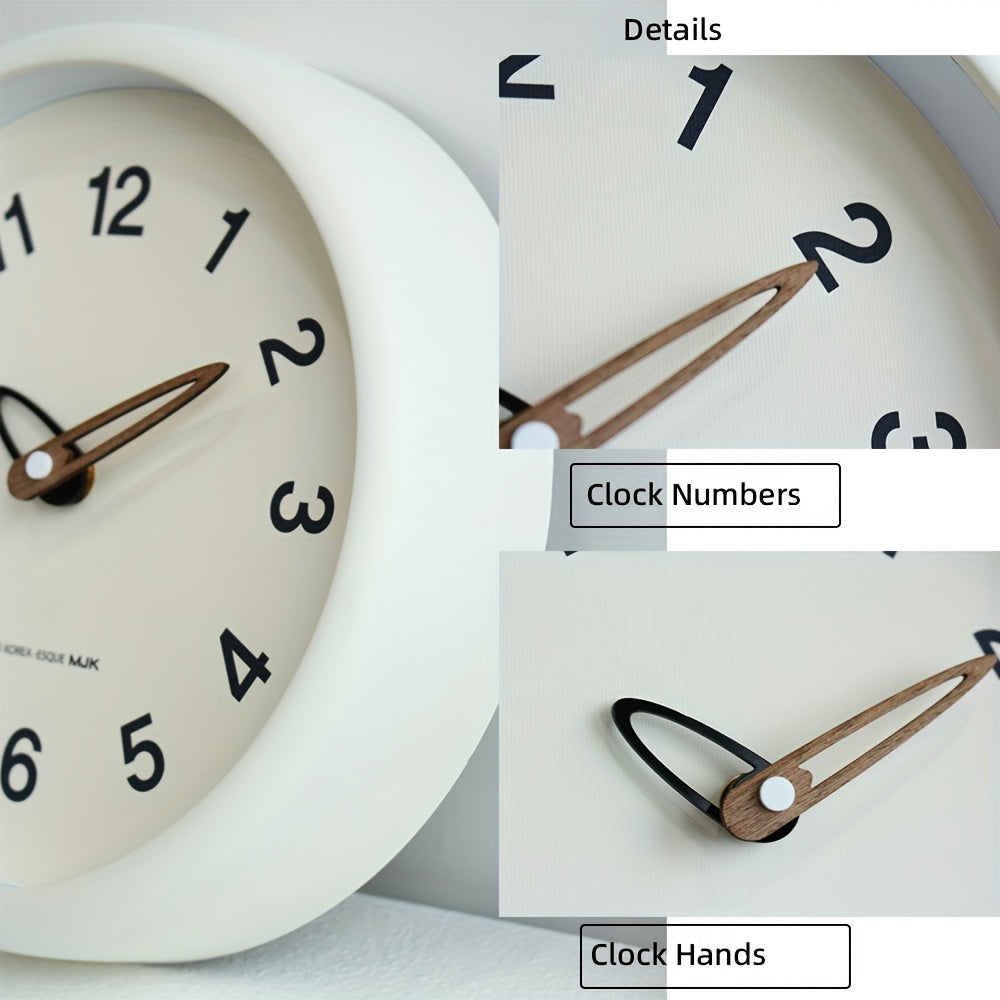 SilenceTime Clock – Elegant 10-Inch Wall Clock for Home