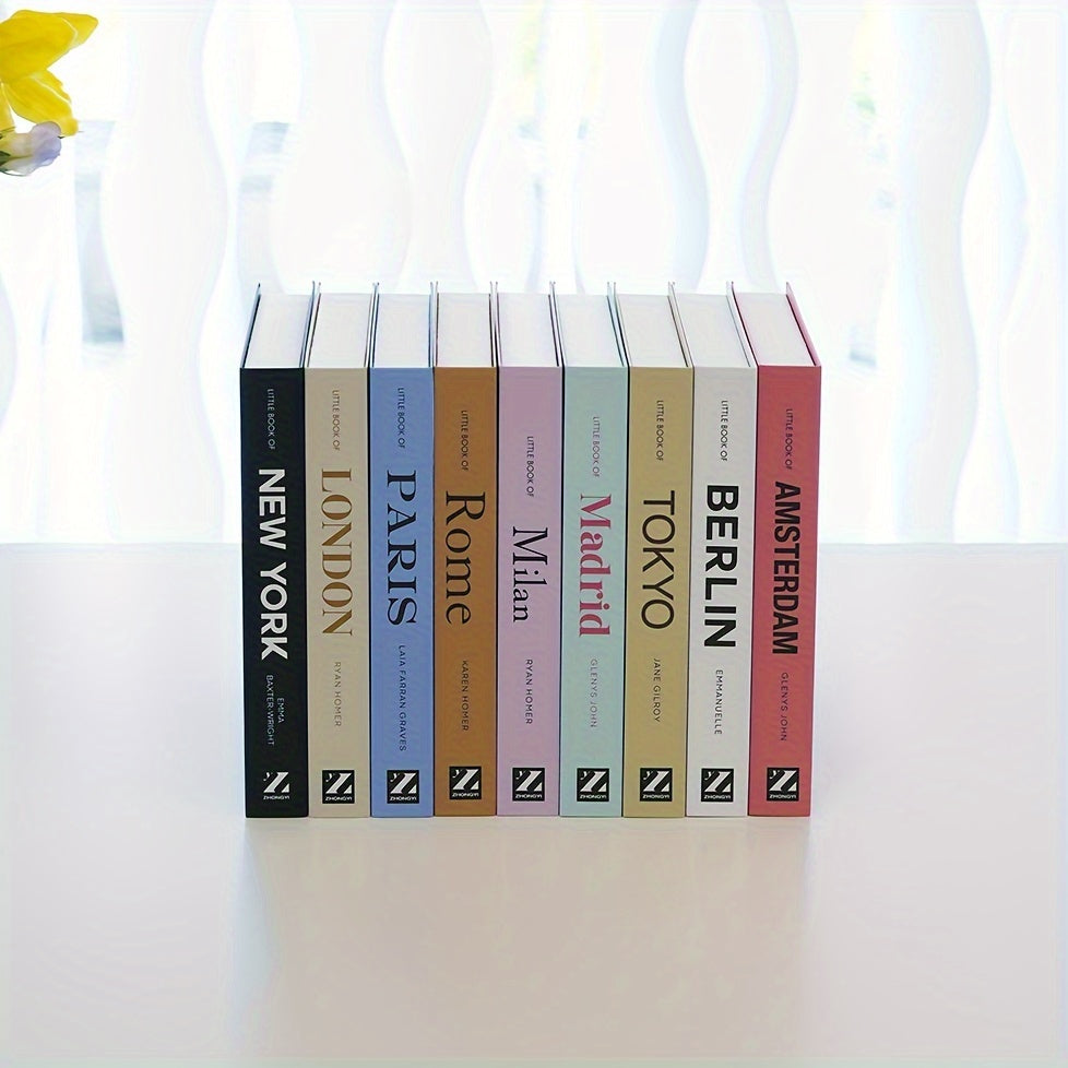 ChicBooks - Elegant Bookends Set in Cream