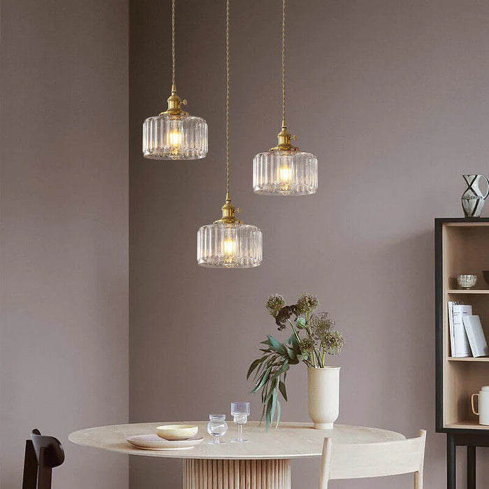 CrystalGlare - Vintage Crystal Hanging Lamp