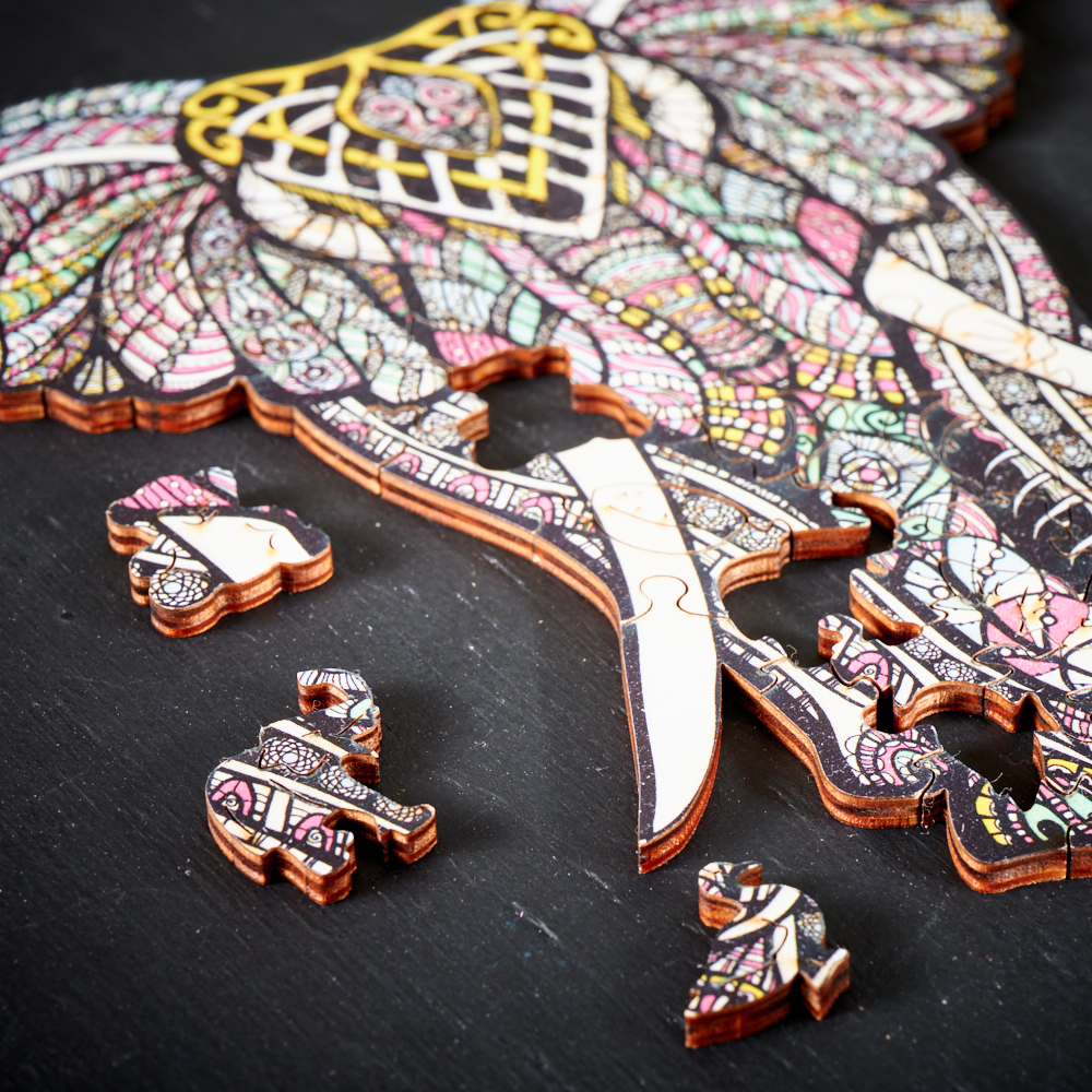 CreativeWood Puzzles – Unique Animal and Figure Designs