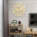 EleganceClock - Designer Wall Clock 14 Inch Black