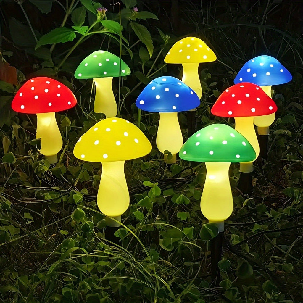 SolarGlow Lamp - Energy-Efficient Garden Lighting with 8 Modes