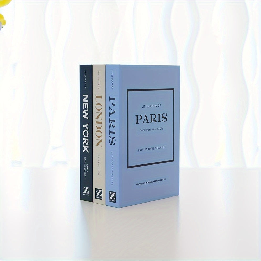 ChicBooks - Elegant Bookends Set in Cream