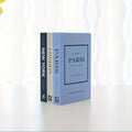ChicBooks - Elegant Bookends Set in Cream