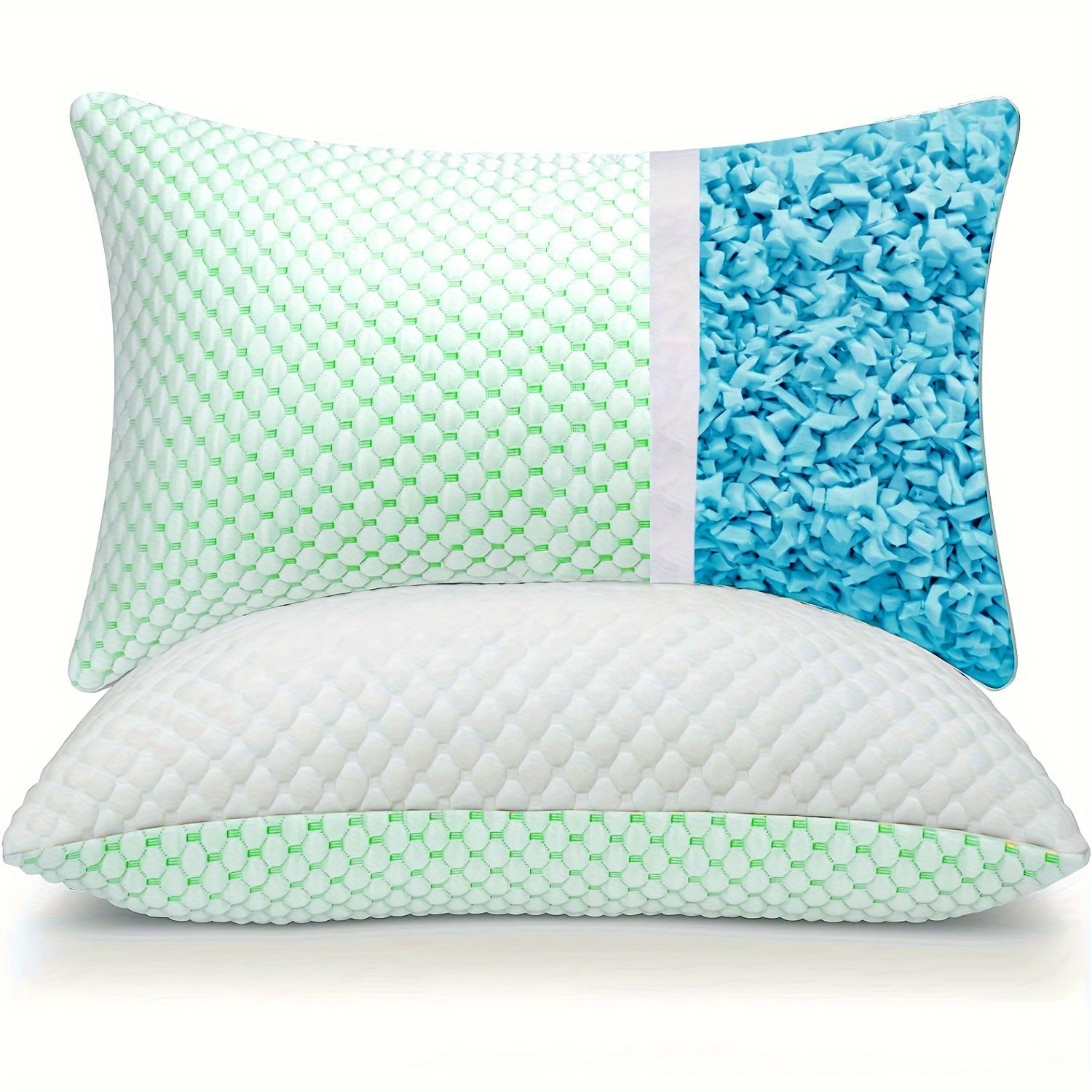 ChillPillow Breeze - Cooling Memory Foam Pillow with Bamboo Cover