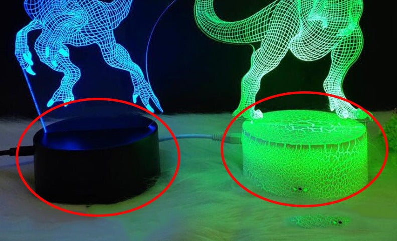 Magische 3D Lamp voor Fantasie-Liefhebbers – Verander Je Ruimte