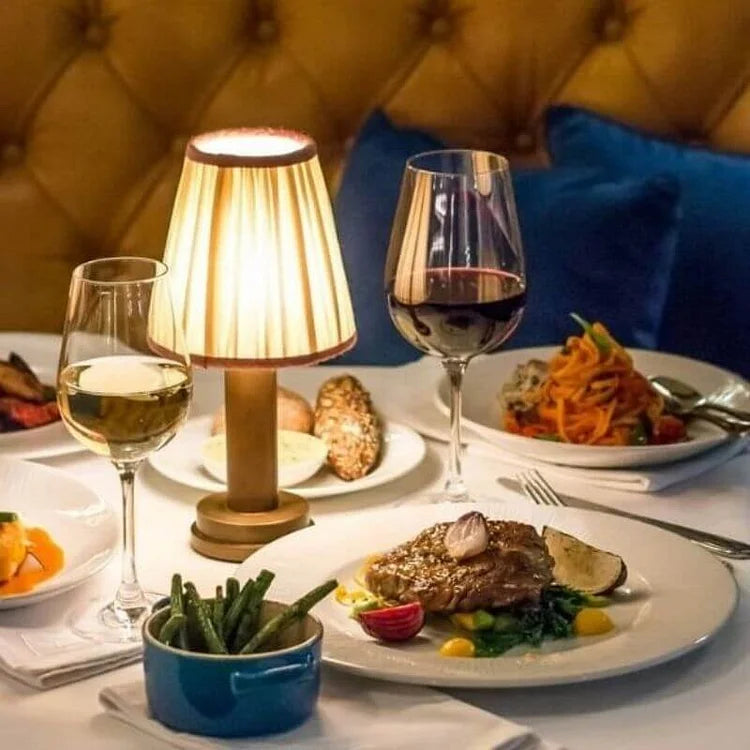 LuxeSilk Wireless Table Lamp