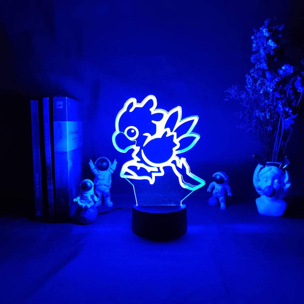 Magische 3D Lamp voor Fantasie-Liefhebbers – Verander Je Ruimte
