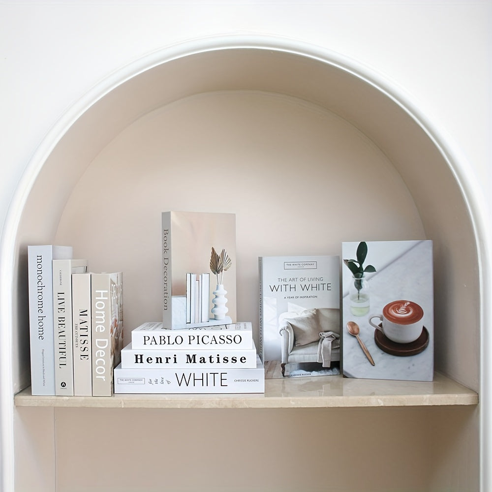 CityCharm - Stylish Decorative Faux Books Set