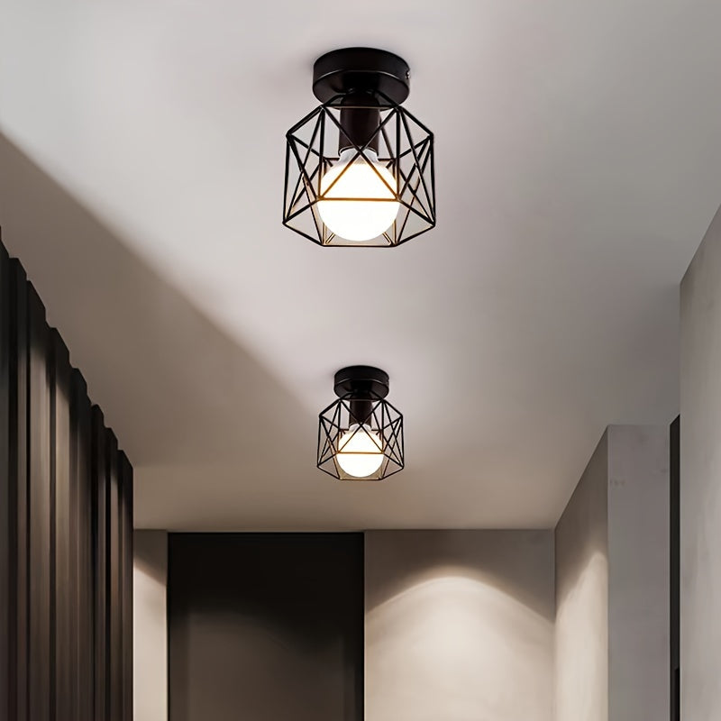 NordicLight - Minimalist Black Ceiling Light for Kitchen