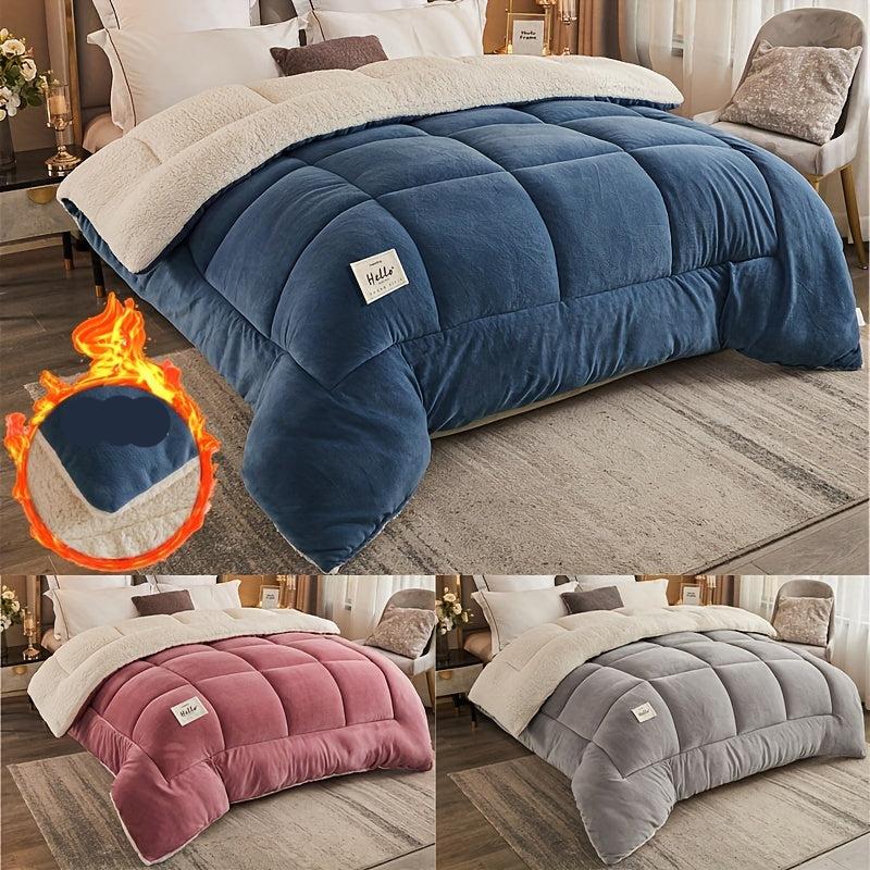 Luxury DualComfort Reversible Blanket – Soft and Versatile