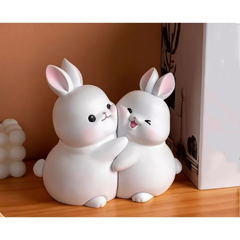 BunnyBookends – Playful Rabbit-Themed Bookends