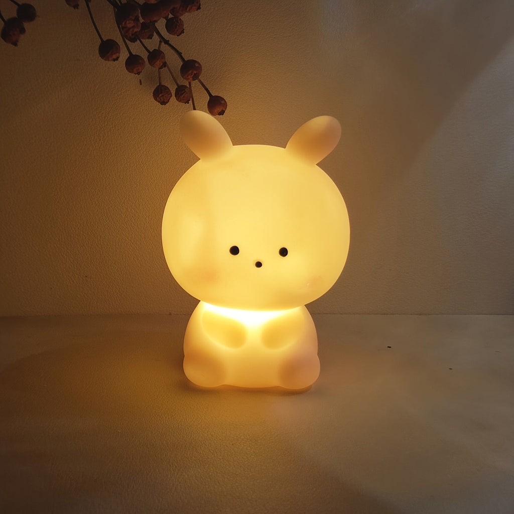 BunnyGlow – Large LED Table Lamp with Battery & Anime Style