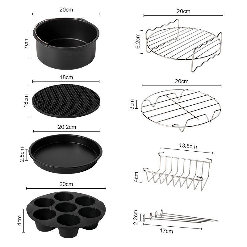 CookMaster Set - Complete Accessoires voor de Airfryer