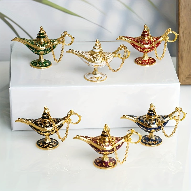 Aladdin Wish Lamp – Vintage Metal Oil Lamp