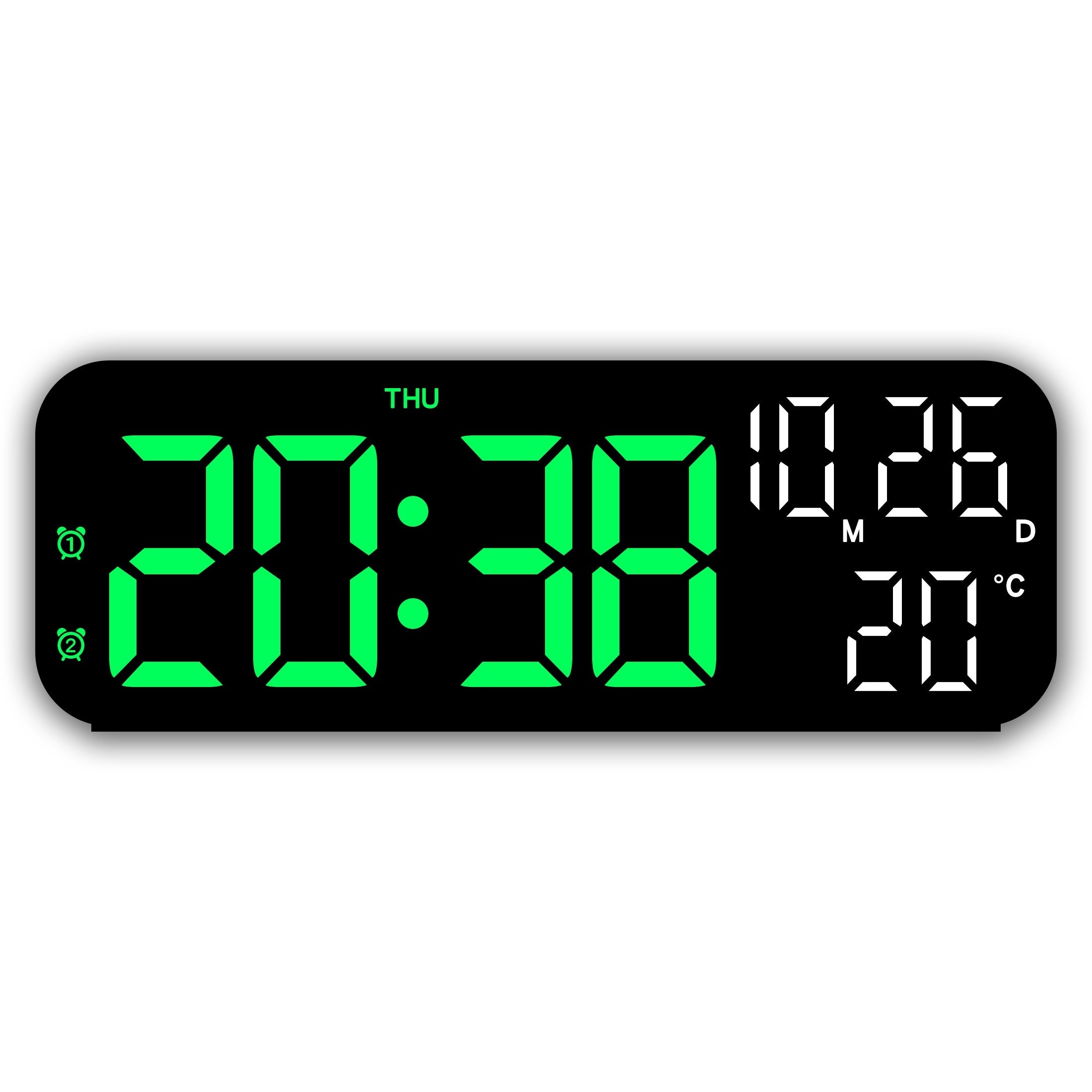 DeskTime - Stylish Digital USB Clock with Date