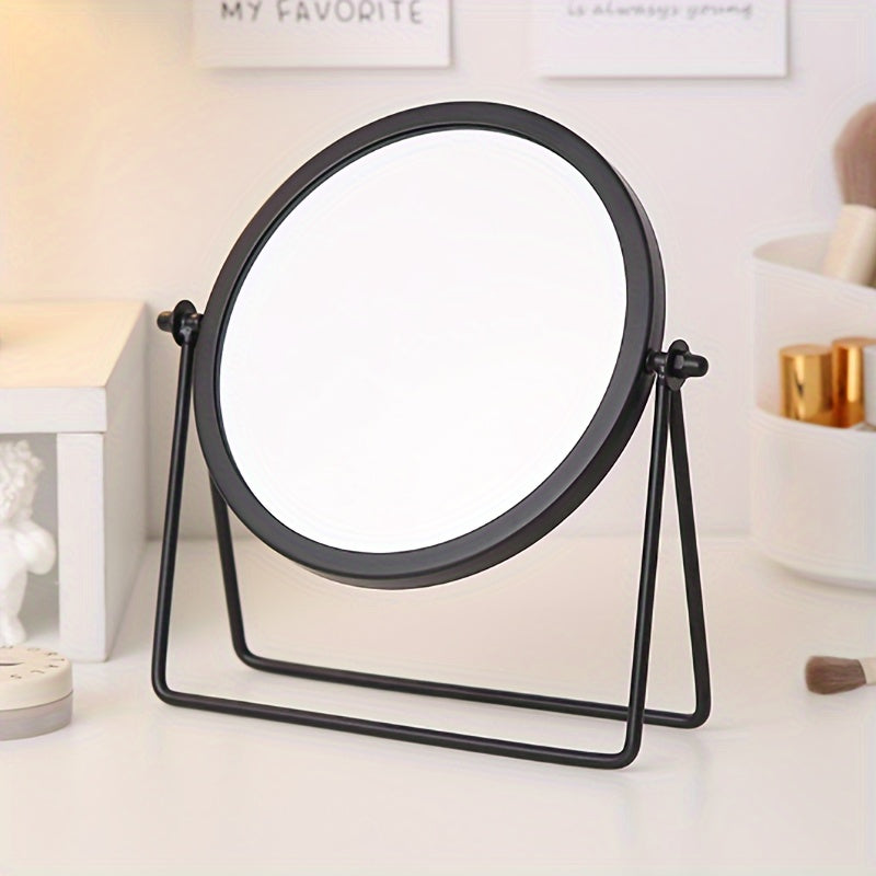 VintageGlow – Adjustable Make-up Mirror with Iron Frame
