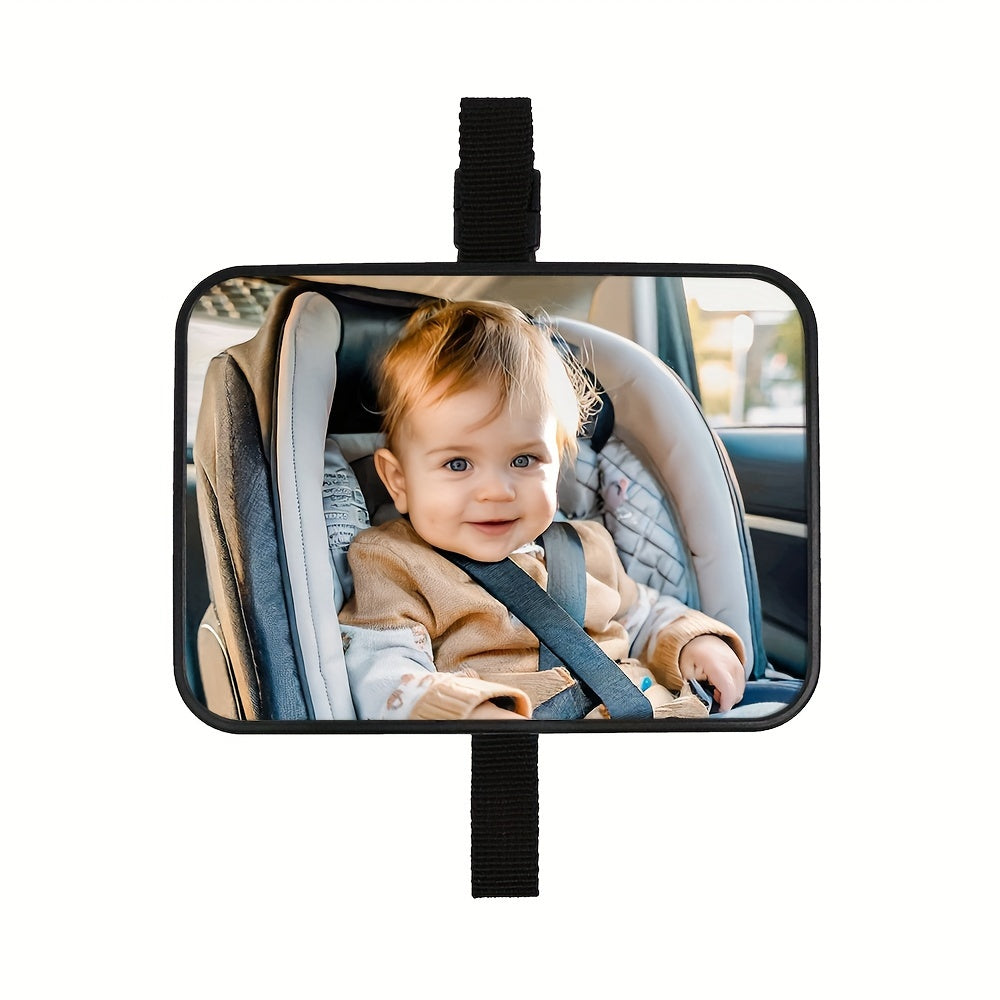 BabySafe – Wide Car Mirror for Safety and Comfort