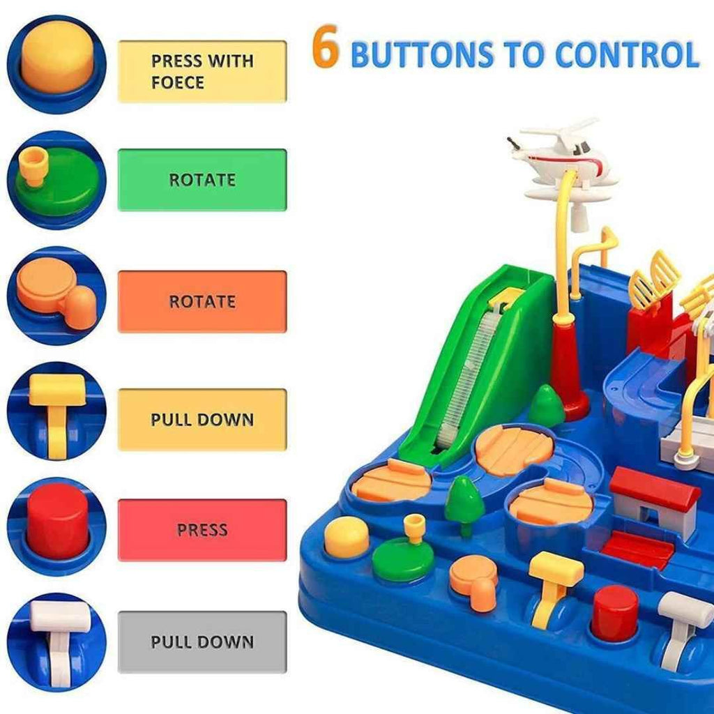 RescueTrack Adventure Set – Educational Toddler Toy