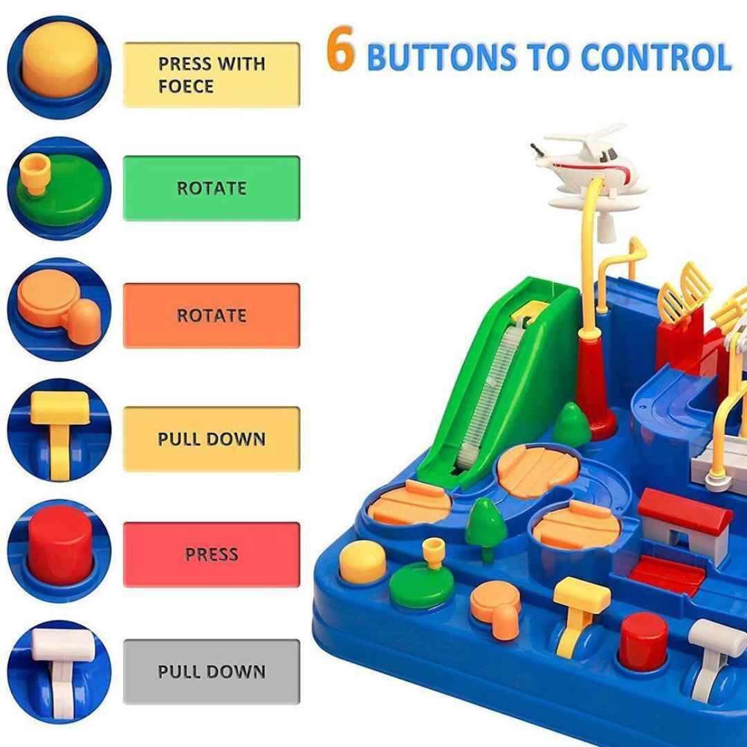 RescueTrack Adventure Set – Educational Toddler Toy