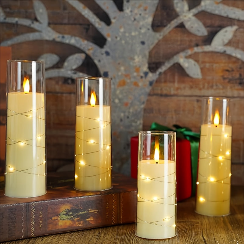 RomanticGlow – LED Candle Set with Remote Control