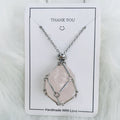 Elegant Natural Crystal Necklace - Iris edition
