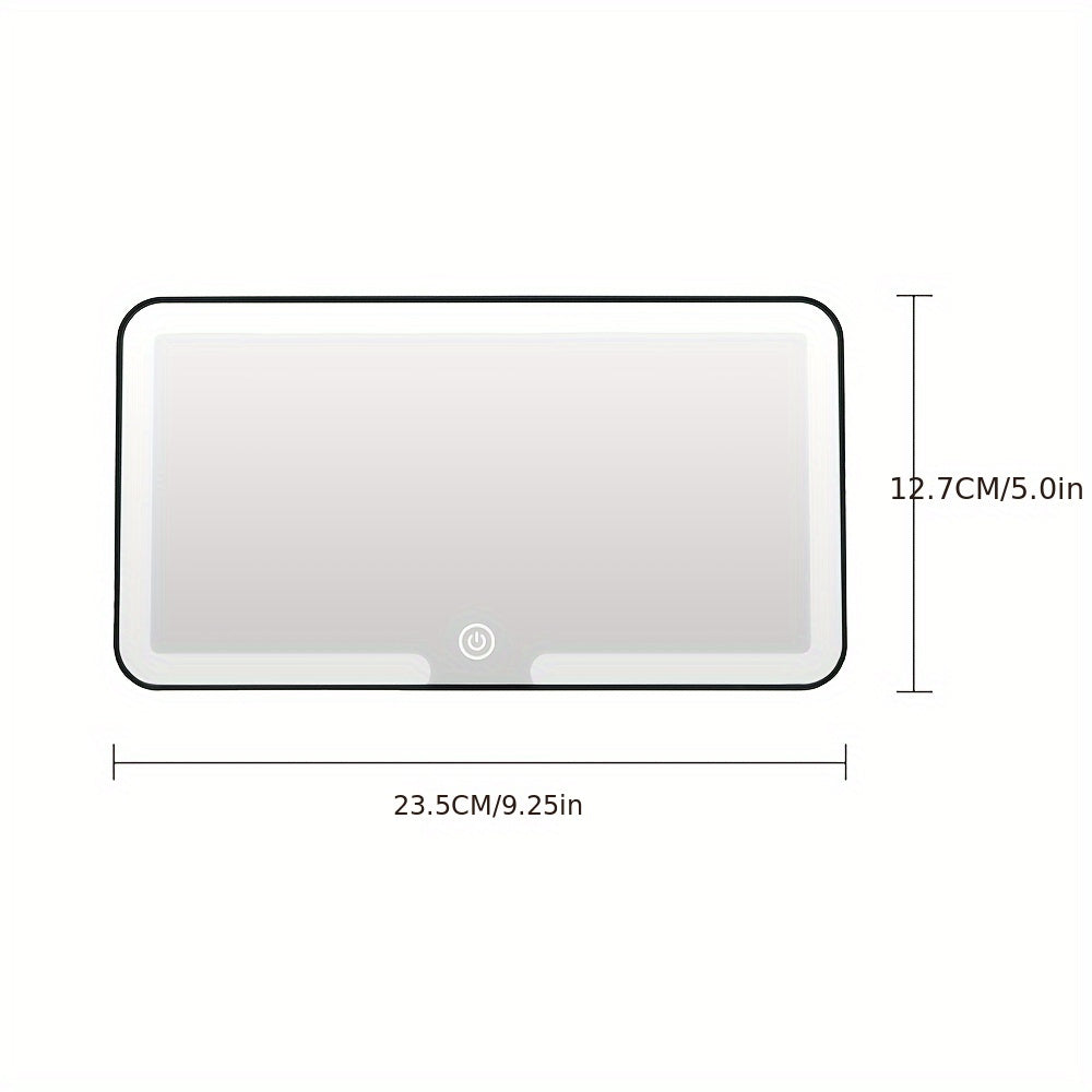 GlowMirror – Dimmable Makeup Mirror with USB Charging