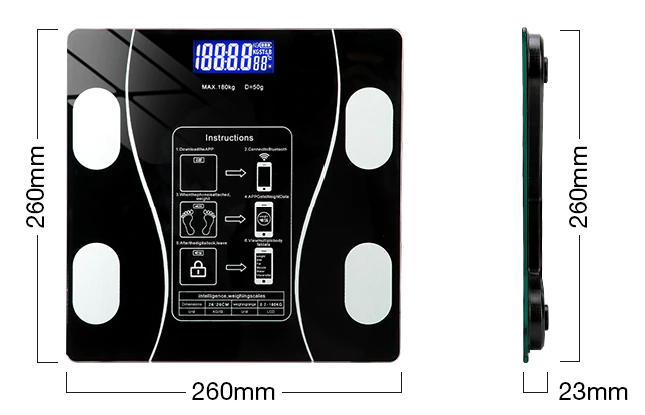Fitscale™ – Smart Body Analysis in 1 Movement