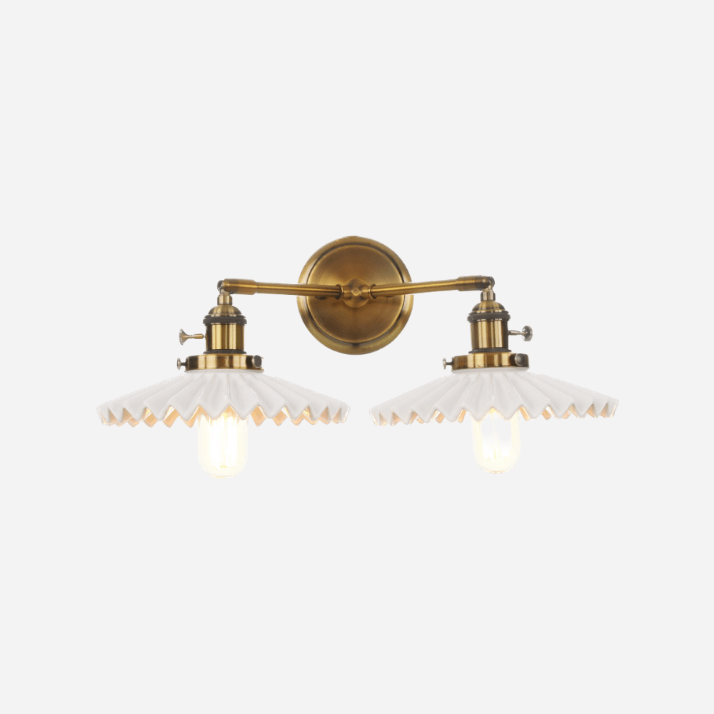 ElegantGlow – Luxury Ceramic Wall Lamp with Dual Lighting