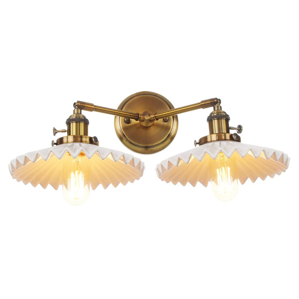 ElegantGlow – Luxury Ceramic Wall Lamp with Dual Lighting
