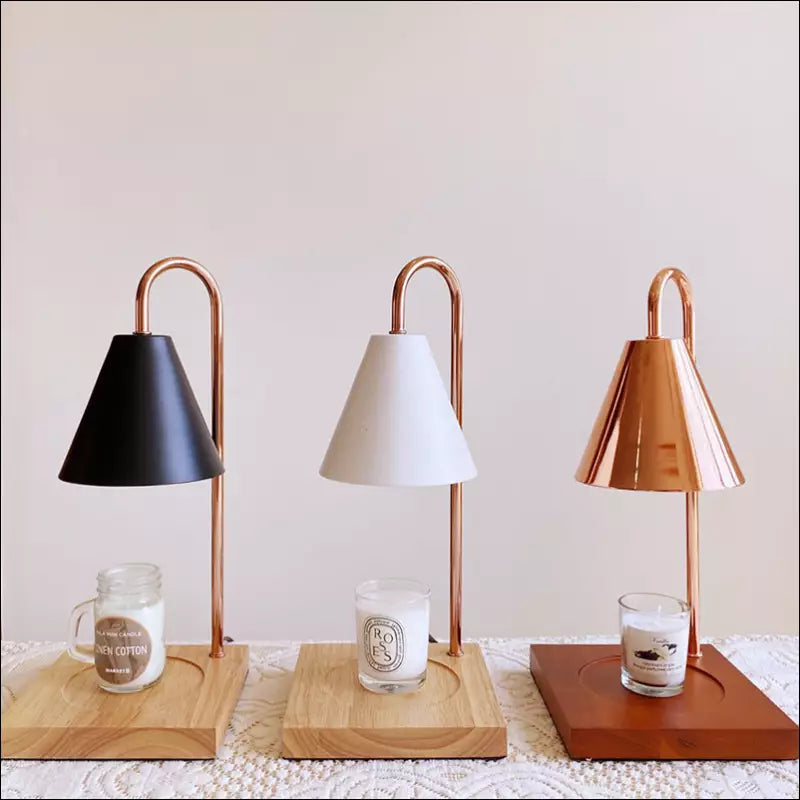 SophiaGlow - Stylish Candle Warmer for Atmospheric Lighting