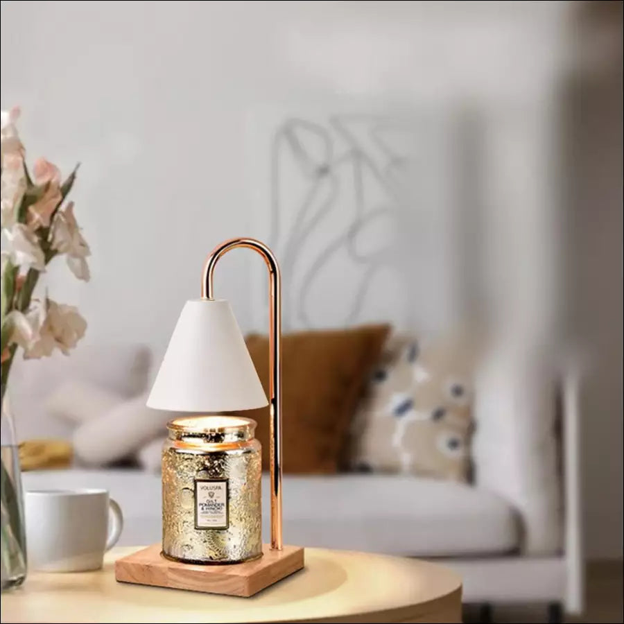 SophiaGlow - Stylish Candle Warmer for Atmospheric Lighting