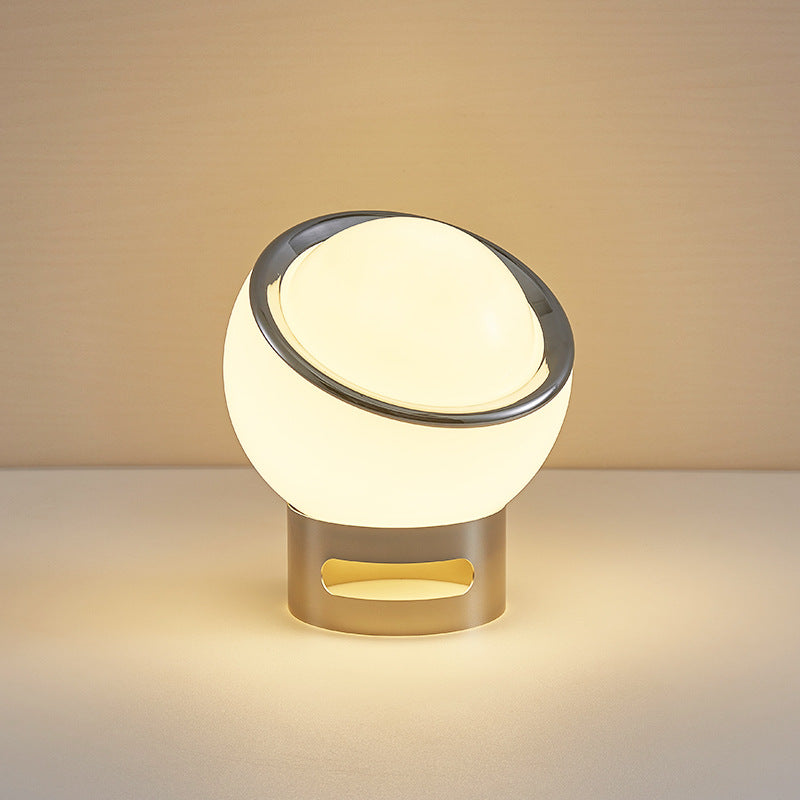 OpalElegance Lamp - Minimalist Table Lamp with Bauhaus Style